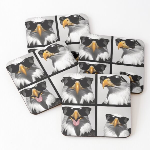Item preview, Eagle in Shades: Photo Booth Edition designed and sold by FaeryNuff.