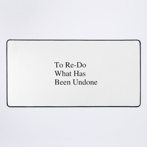 Item preview, Life Quotes - To Redo designed and sold by Digitizo.