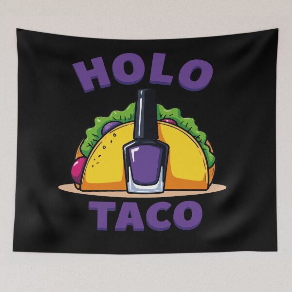 Item preview, Holo Taco Purple designed and sold by DesginsDone.