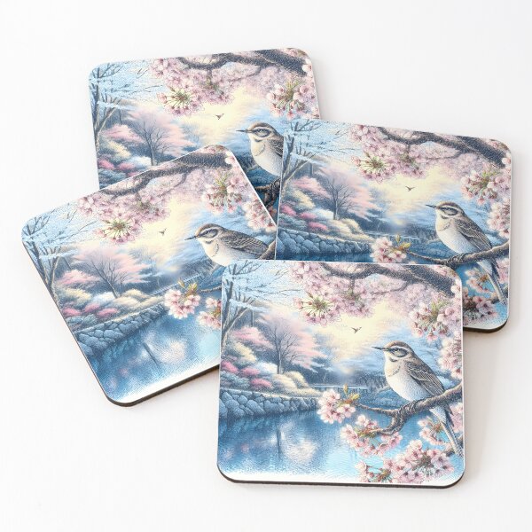 Item preview, Sakura Nightingales' Daytime Bliss designed and sold by inkNext.