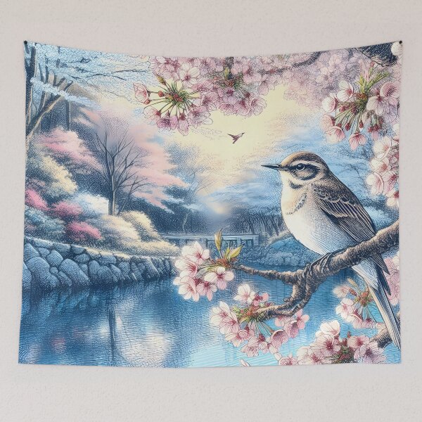 Item preview, Sakura Nightingales' Daytime Bliss designed and sold by inkNext.