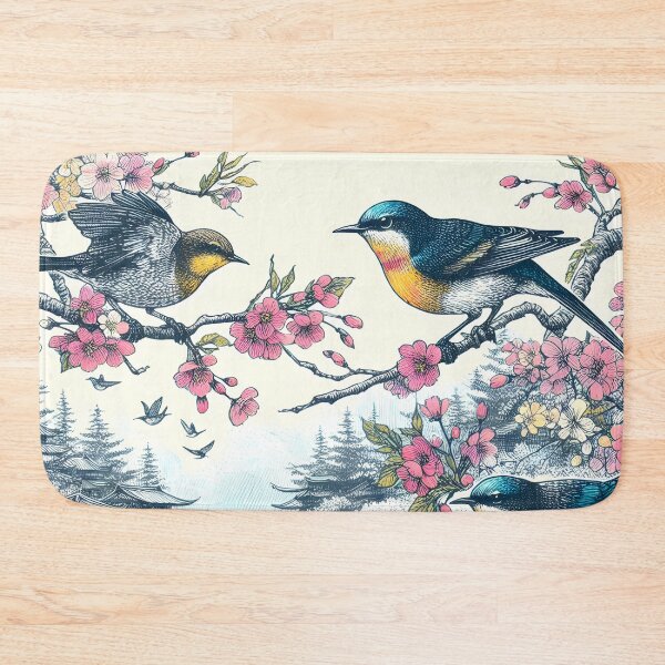 Item preview, Sakura Nightingales' Lake Bliss designed and sold by inkNext.