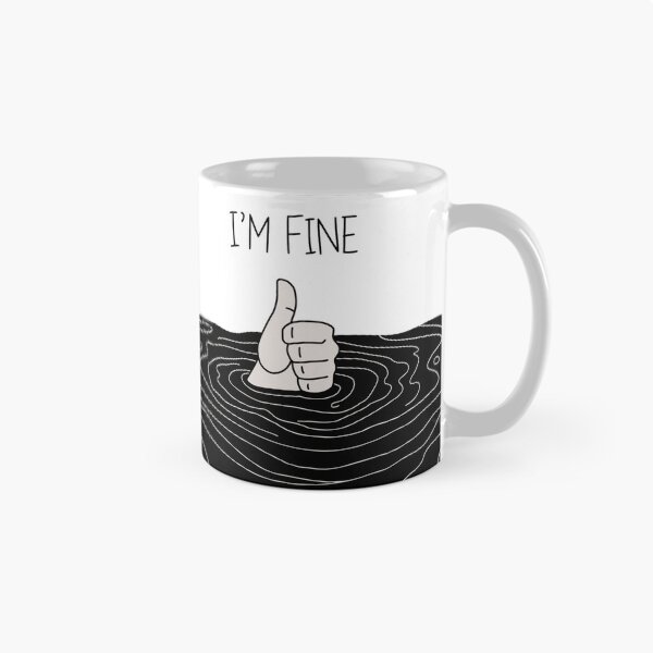 Item preview, I'm fine Submerged  designed and sold by Coollzone.
