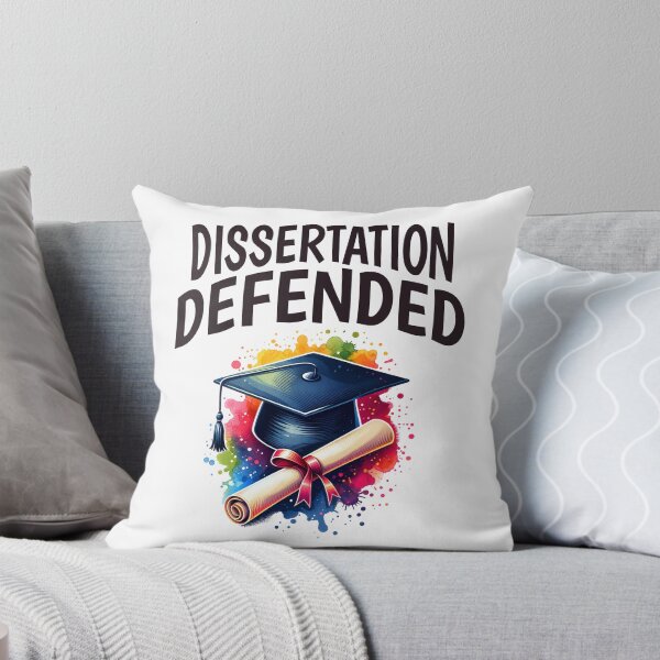 Item preview, Dissertation Defended | PhD Graduation Gift | Doctorate Graduation Gift | PhD Thesis Defense | PhD Completion | Dissertation Defense | PhD Graduation Day designed and sold by jadedscientist.
