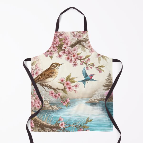 Item preview, Sakura Nightingales' Lake Reverie designed and sold by inkNext.