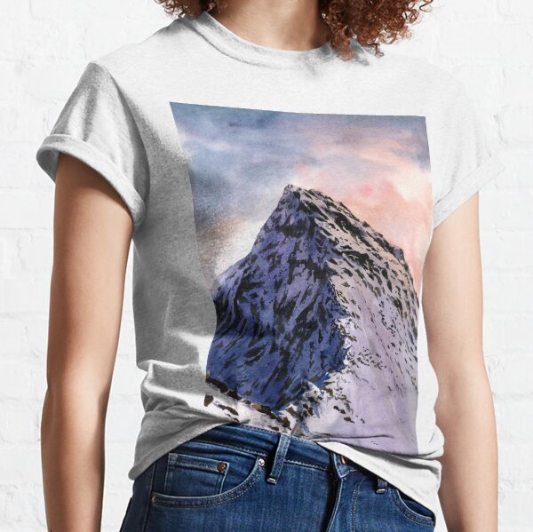 Item preview, Watercolour Tatra Mountains - Swinica Summit designed and sold by kasiawajda.