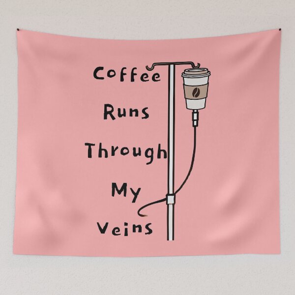 Item preview, Caffeine Drip: The Real Lifeline designed and sold by TSQ.