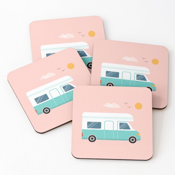 Item preview, Retro camper van designed and sold by MarleinWinter.