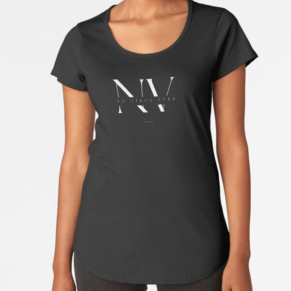Item preview, No virus white t-shirt designed and sold by Versevault22.