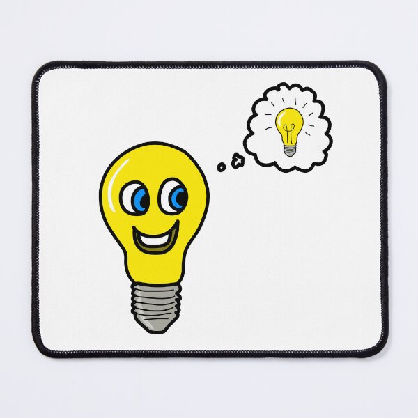 Item preview, Lightbulb having an idea designed and sold by GetContented.