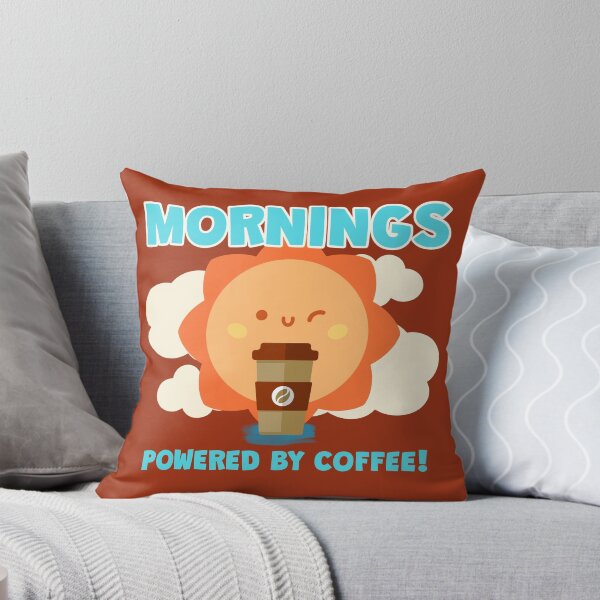 Artikelvorschau, Morgens. Angetrieben durch Kaffee. entworfen und verkauft von JimDober.