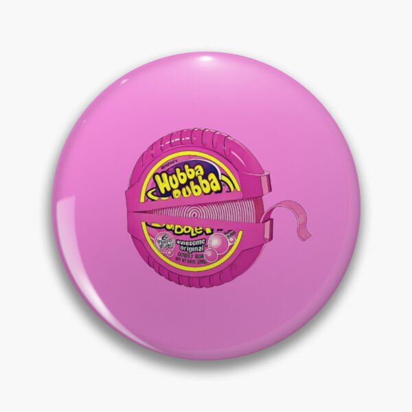 Item preview, Hubba Bubba Gum Tape – 90s Nostalgia Chewing Gum Print designed and sold by The Eclectic Cat.