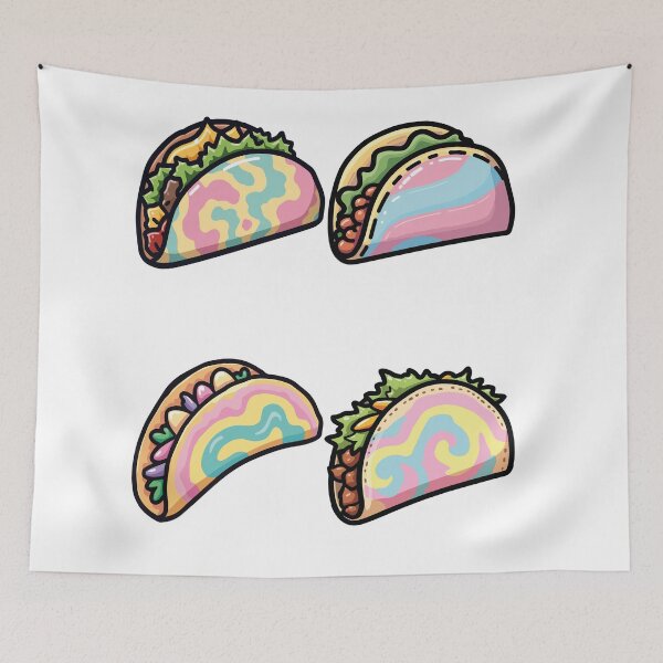 Item preview, Holo Taco Colorful Four Unique Designs designed and sold by DesginsDone.