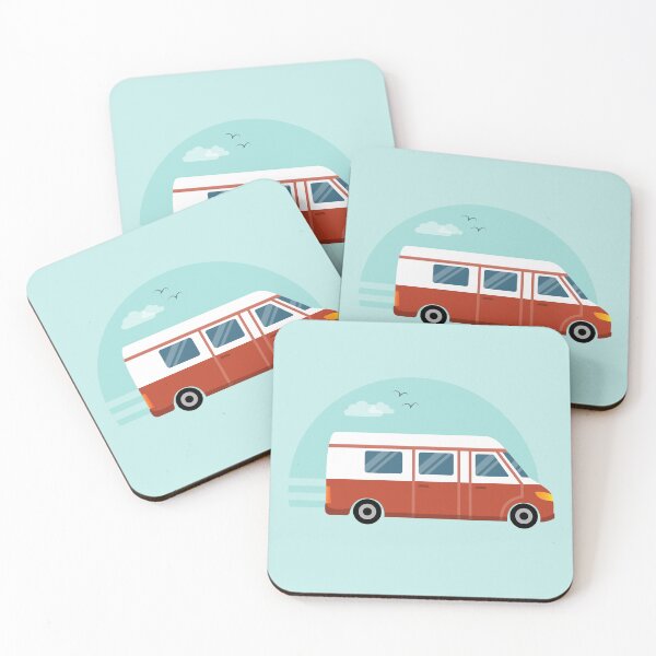 Item preview, Camper van roadtrip designed and sold by MarleinWinter.
