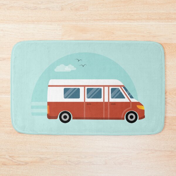 Item preview, Camper van roadtrip designed and sold by MarleinWinter.