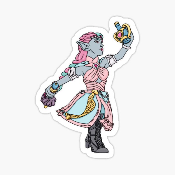 Item preview, Gnome Cleric designed and sold by IndpndnceDame.