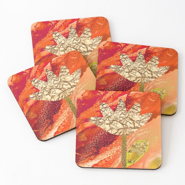 Item preview, GOLD FLOWER designed and sold by Swooncake Press.