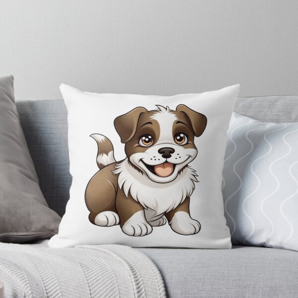 Item preview, Happy Puppy Illustration T-shirt Design for Kids, Toddlers, Baby T-Shirt, Baby One-Piece Sizes designed and sold by Gebsmedia.