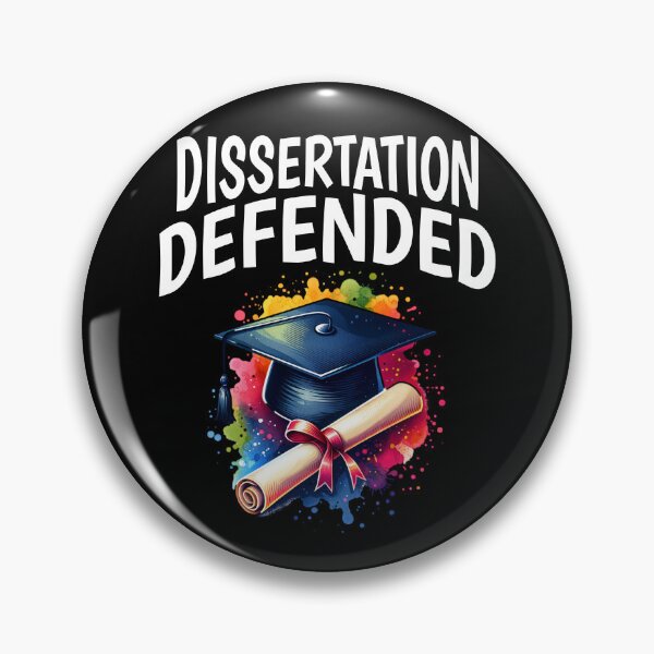Item preview, Dissertation Defended | PhD Graduation Gift | Doctorate Graduation Gift | PhD Thesis Defense | PhD Completion | PhD Graduation Day | Dissertation Defense designed and sold by jadedscientist.