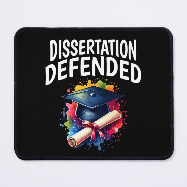 Item preview, Dissertation Defended | PhD Graduation Gift | Doctorate Graduation Gift | PhD Thesis Defense | PhD Completion | PhD Graduation Day | Dissertation Defense designed and sold by jadedscientist.