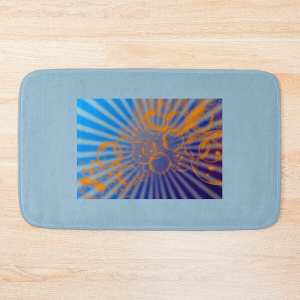 Item preview, Bubbles on a blue background designed and sold by manoloshoping.