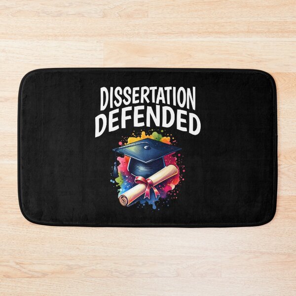 Item preview, Dissertation Defended | PhD Graduation Gift | Doctorate Graduation Gift | PhD Thesis Defense | PhD Completion | PhD Graduation Day | Dissertation Defense designed and sold by jadedscientist.