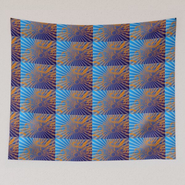 Item preview, Bubbles on a blue background designed and sold by manoloshoping.
