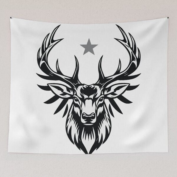 Item preview, Deer Logo designed and sold by MatrixTattoo.
