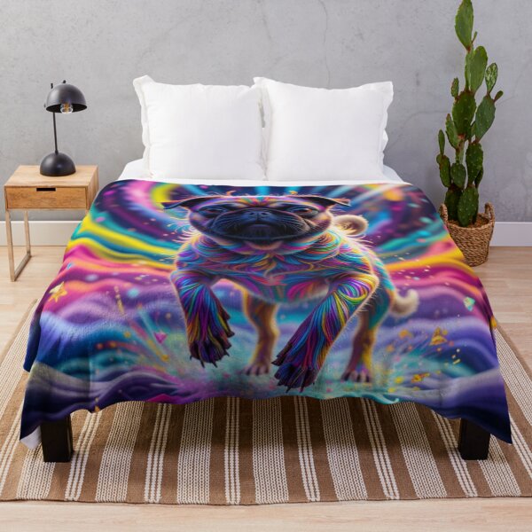 Item preview, The Colorful Pug designed and sold by cfbennettmedia.