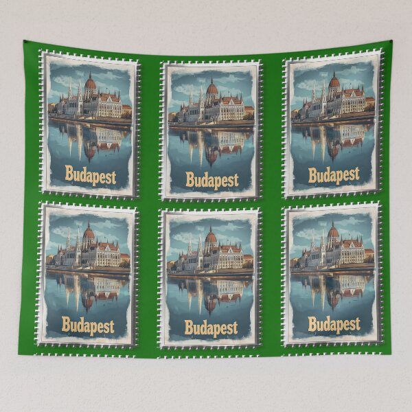 Item preview, Budapest, Hungría, fotografía enmarcada antigua designed and sold by SoldierAlways.