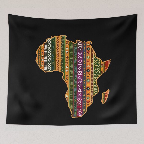 Item preview, African Roots Art For Men Women Afrocentric African Map designed and sold by studiopekepeke.