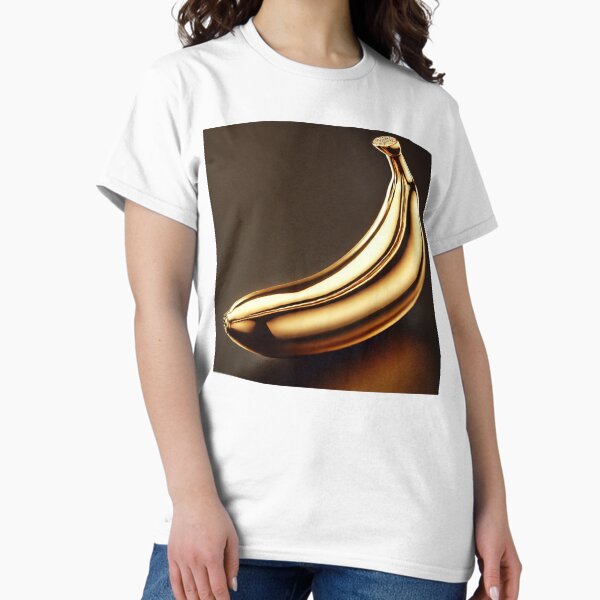 Luxurious Golden Banana – High-End Art Classic T-Shirt