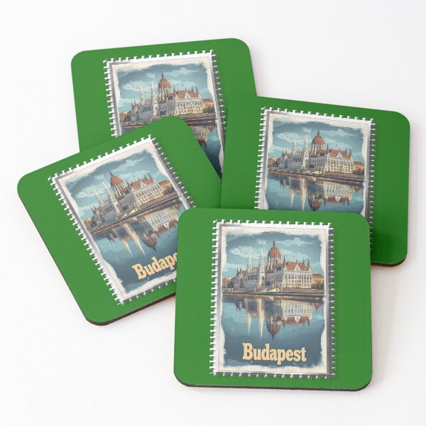 Item preview, Vintage Framed Budapest, Hungary designed and sold by SoldierAlways.
