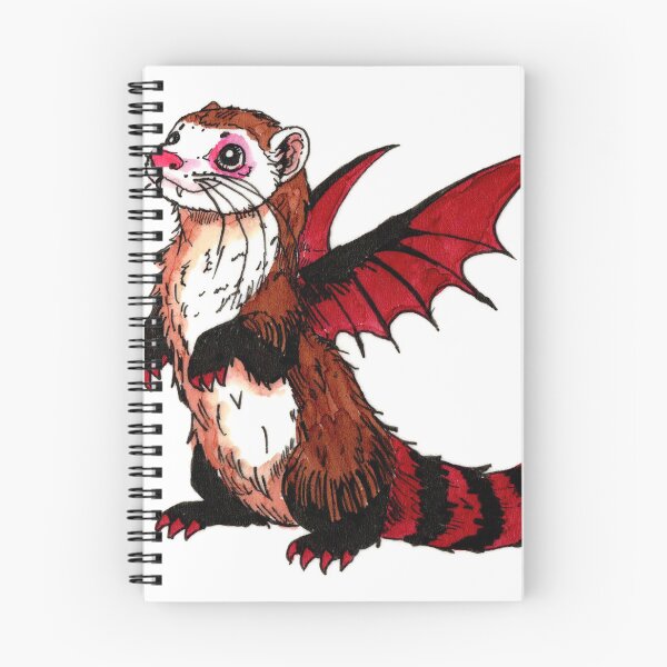 Item preview, Dragon Ferret-pire designed and sold by Scribbles & Doodles by Jinx.