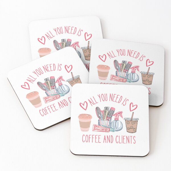 Item preview, All You Need is Coffee and Clients designed and sold by Double7Designs.
