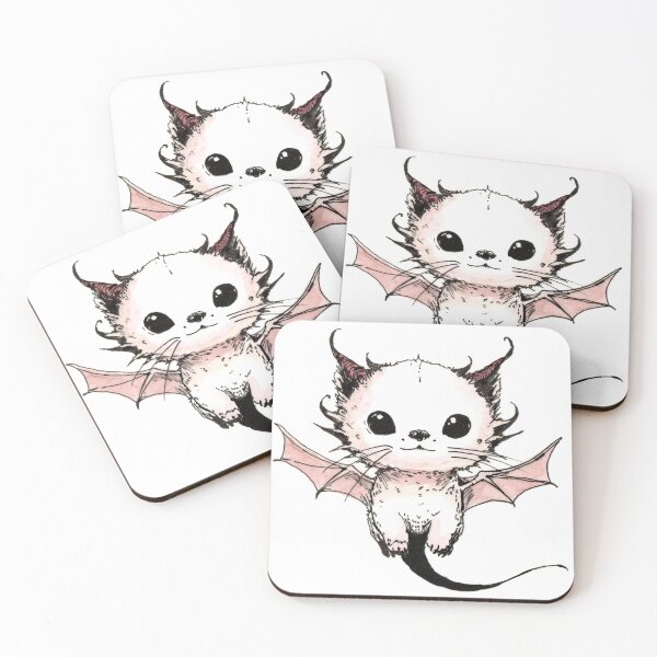 Item preview, Cute Cat Demon designed and sold by Scribbles & Doodles by Jinx.