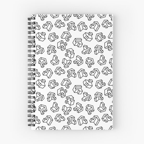 Item preview, Isometric cubes pattern designed and sold by LowPolyGKDesign.