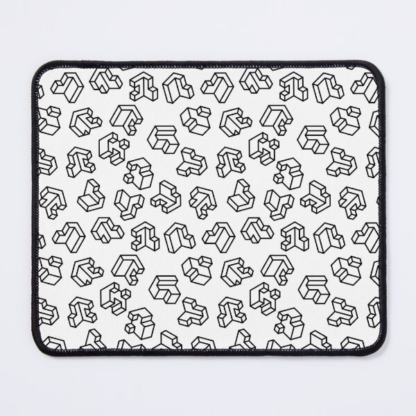 Item preview, Isometric cubes pattern designed and sold by LowPolyGKDesign.