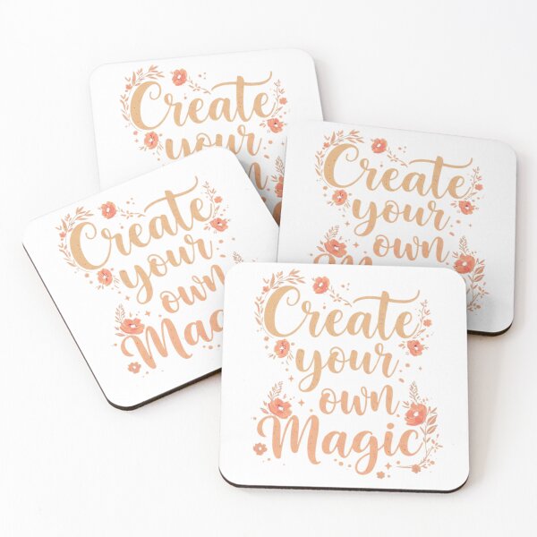 Item preview, Create Your Own Magic Floral Art | Inspirational Quote & Motivational Design designed and sold by MaqueCreation.