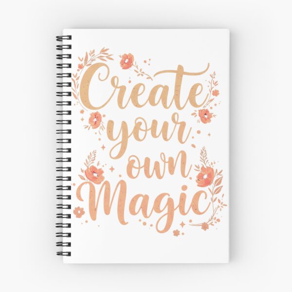 Item preview, Create Your Own Magic Floral Art | Inspirational Quote & Motivational Design designed and sold by MaqueCreation.