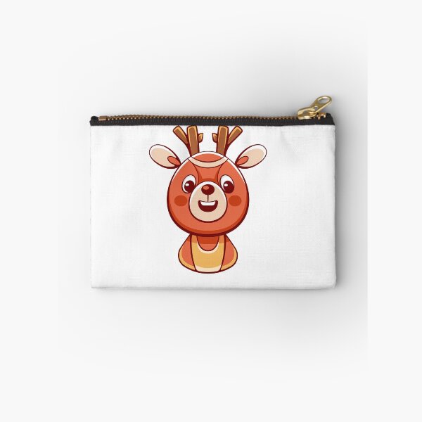 Item preview, Cute good-natured deer in cartoon style designed and sold by xiukab.