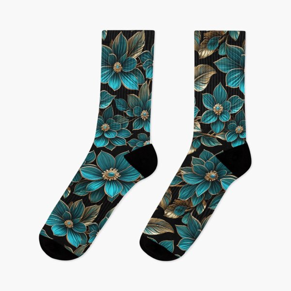 Item preview, Emerald & Gold Gothic Floral | Jewel-Toned Botanical Luxury designed and sold by Juliette Ozkalfayan.