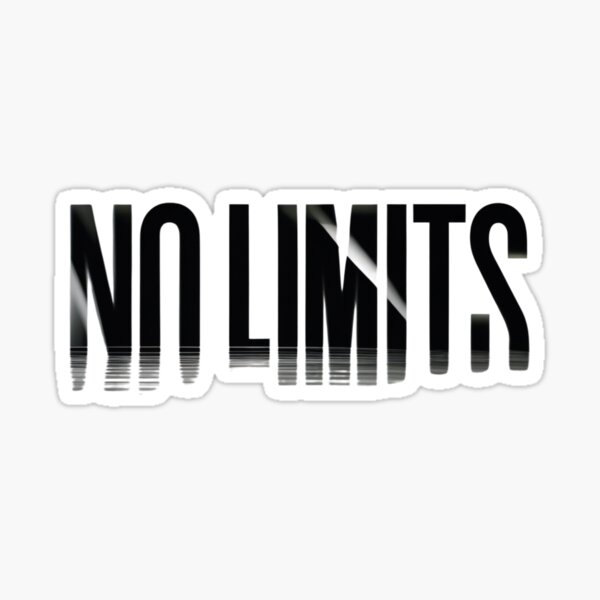 Artikel-Vorschau von „No Limits – Motivierendes Typografie-Design“, designt und verkauft von JOESHIX .