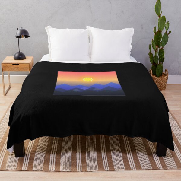 Item preview, Serene Sunset Over Majestic Mountains designed and sold by alginus.