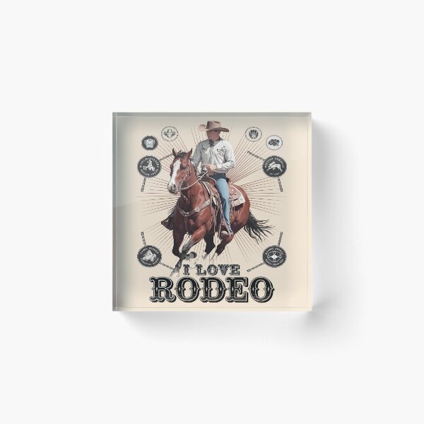Item preview, I love rodeo - Rodeo is my sport - The original rodeo - The rodeo effect - I love rodeo - Rodeo makes me happy - Rodeo for your life designed and sold by JansenGS.