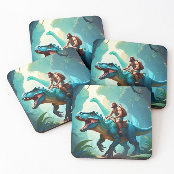 Item preview, Prehistoric Warrior – The Dinosaur Rider designed and sold by GrizzlyCollective.