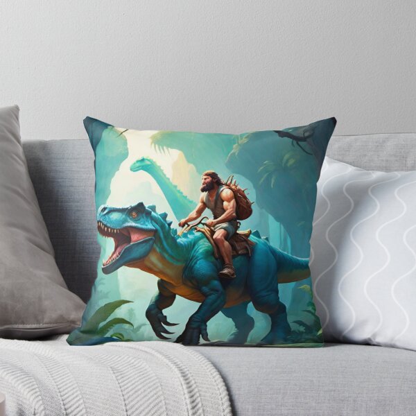 Item preview, Prehistoric Warrior – The Dinosaur Rider designed and sold by GrizzlyCollective.