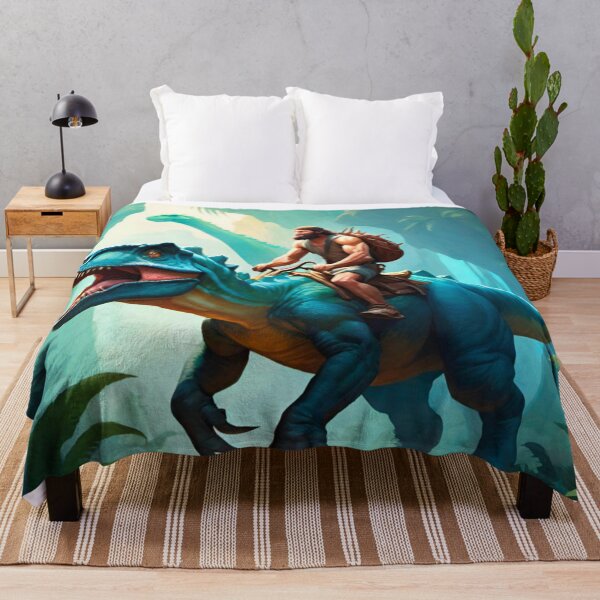 Item preview, Prehistoric Warrior – The Dinosaur Rider designed and sold by GrizzlyCollective.