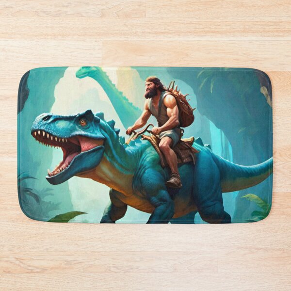 Item preview, Prehistoric Warrior – The Dinosaur Rider designed and sold by GrizzlyCollective.