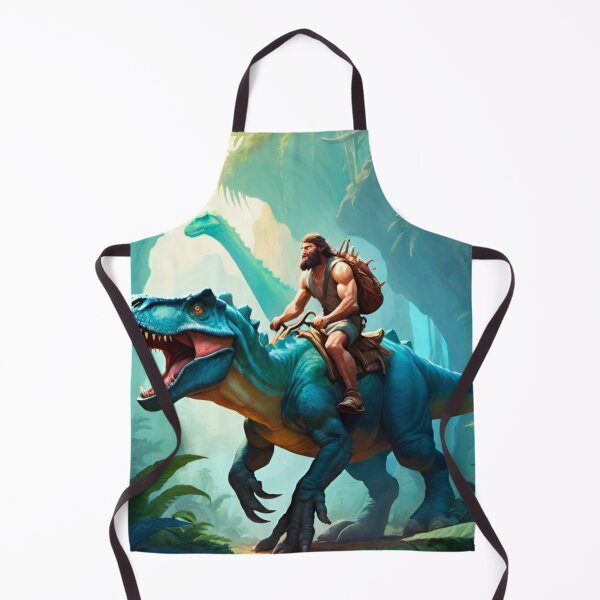 Item preview, Prehistoric Warrior – The Dinosaur Rider designed and sold by GrizzlyCollective.